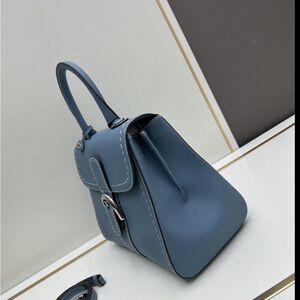 delvaux Elegant Blue Handbag